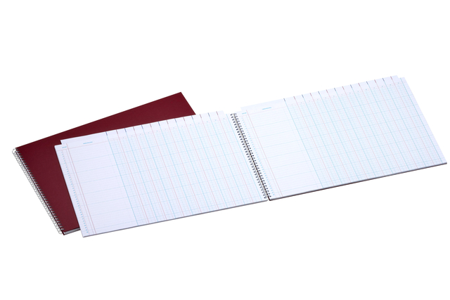 Tabellarisch register Atlanta 294x452mm 2x14kolommen 108blz spiraal afbeelding