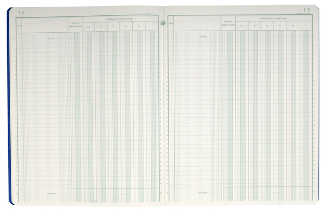 Register Piqure dagontvangsten 320x250mm 80vel assorti — Foto 2 van 2