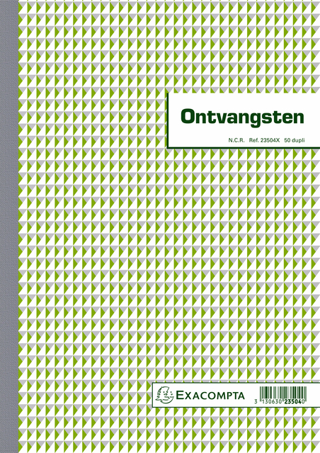 Kasboek Exacompta Manifold ontvangsten dupli 50vel afbeelding