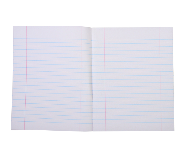 Schrift Qbasic 210x165mm lijn 80blz assorti — Foto 2 van 2