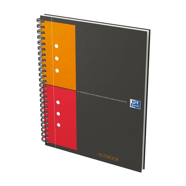 Spiraalblok Oxford International Notebook A5+ ruit 5mm afbeelding