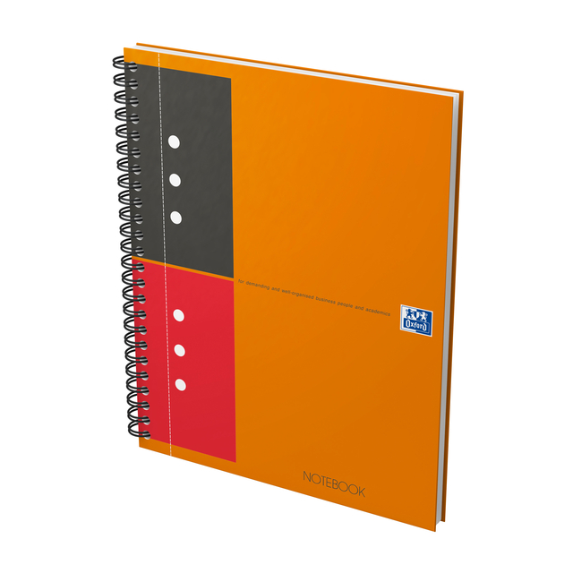 Spiraalblok Oxford International Notebook A5+ lijn afbeelding