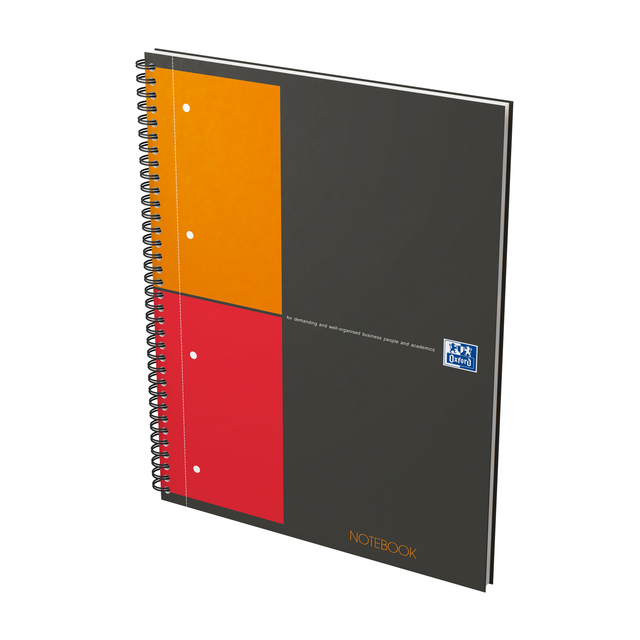 Spiraalblok Oxford International Notebook A4+ ruit 5mm afbeelding
