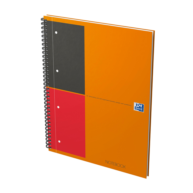 Spiraalblok Oxford International Notebook A4+ lijn afbeelding
