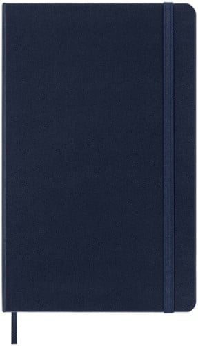 Notitieboek Moleskine large 210X130mm lijn saffierblauw-2