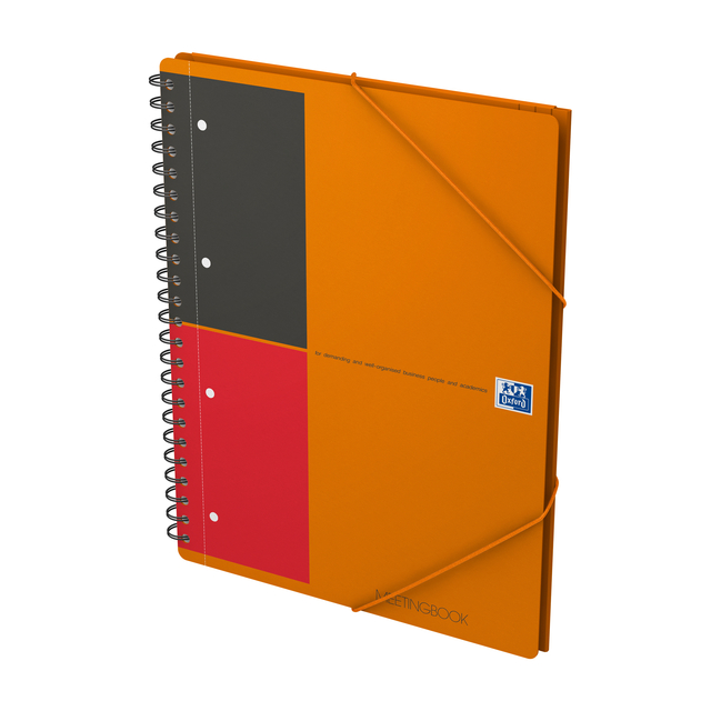 Spiraalblok Oxford International Meetingbook A4+ lijn afbeelding