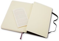 Notitieboek Moleskine large 130x210mm blanco zwart-1
