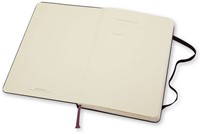 Notitieboek Moleskine large 130x210mm blanco zwart-2