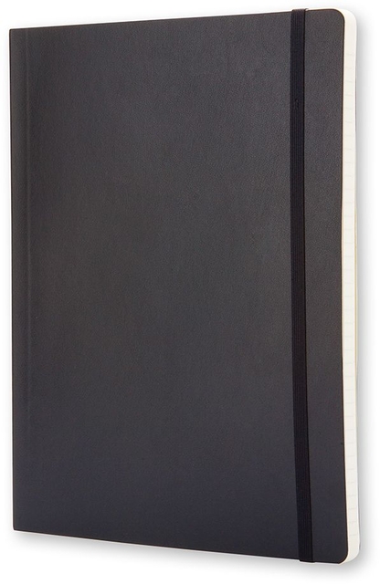 Notitieboek Moleskine XL 190x250mm lijn zwart — Foto 2 van 2