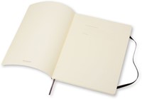 Notitieboek Moleskine XL 190x250mm blanco zwart-1