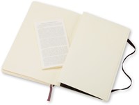 Notitieboek Moleskine large 130x210mm lijn zwart-1