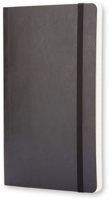 Notitieboek Moleskine pocket 90x140mm lijn softcover zwart — Foto 2 van 2