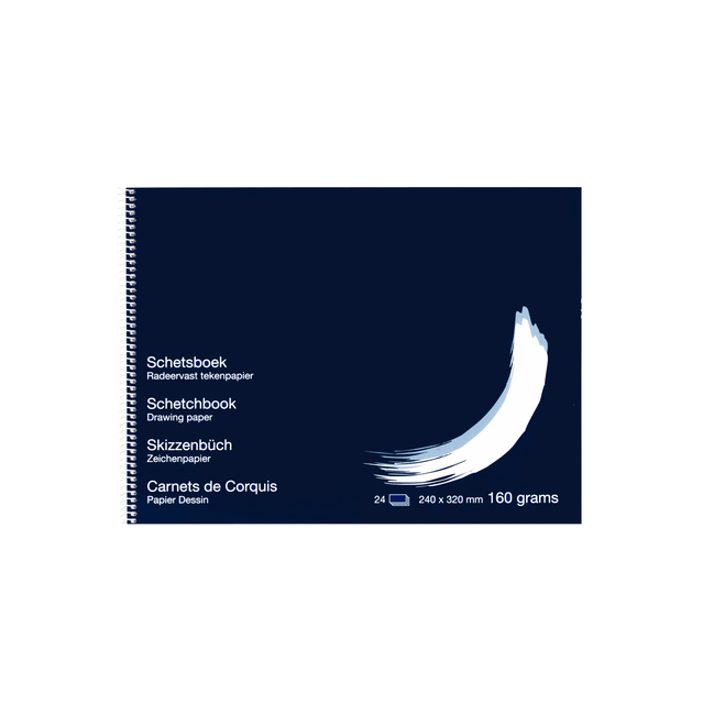 Schetsboek Papyrus 240x320mm 160gr 24vel afbeelding