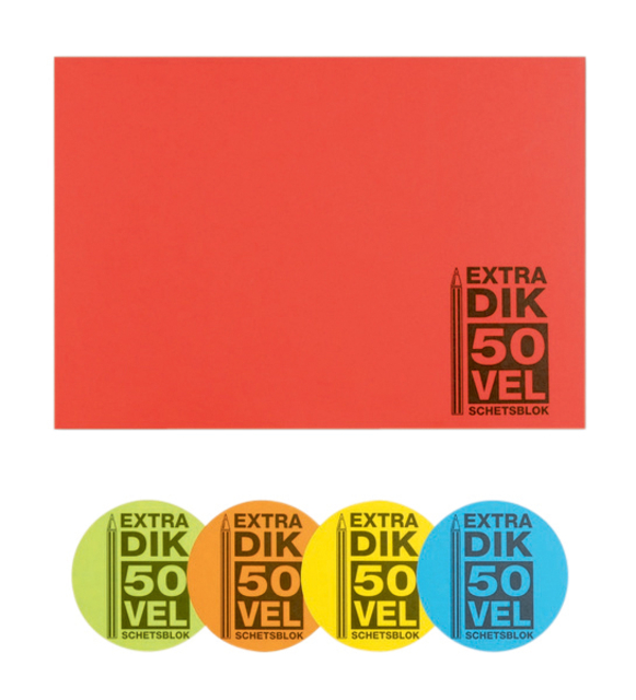 Schetsboek Papyrus 210x297mm 120gr 50vel afbeelding