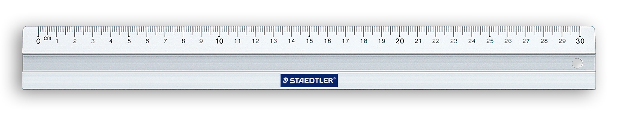 Liniaal Staedtler 563 300mm metaal afbeelding