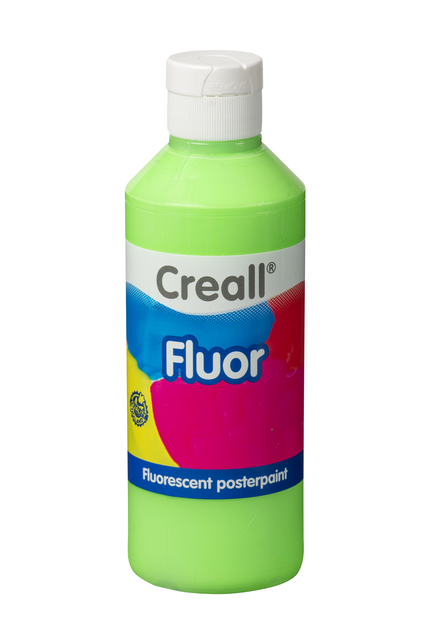 Plakkaatverf Creall fluor groen 250ml afbeelding