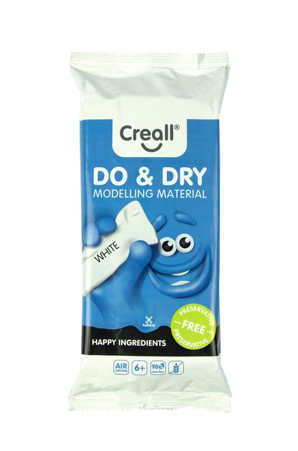 Klei Creall do & dry wit 1000gr afbeelding
