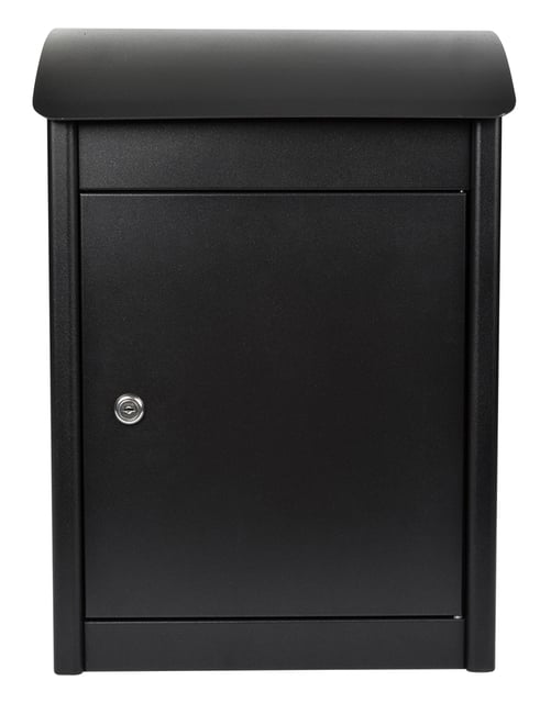 Pakketbrievenbus Malmo 360x260x505mm zwart afbeelding