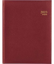 Agenda 2027 Brepols Timing Lima 7dagen/2pagina's zestalig bordeaux