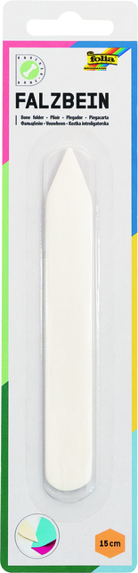 Vouwbeen Folia 15x2cm wit afbeelding