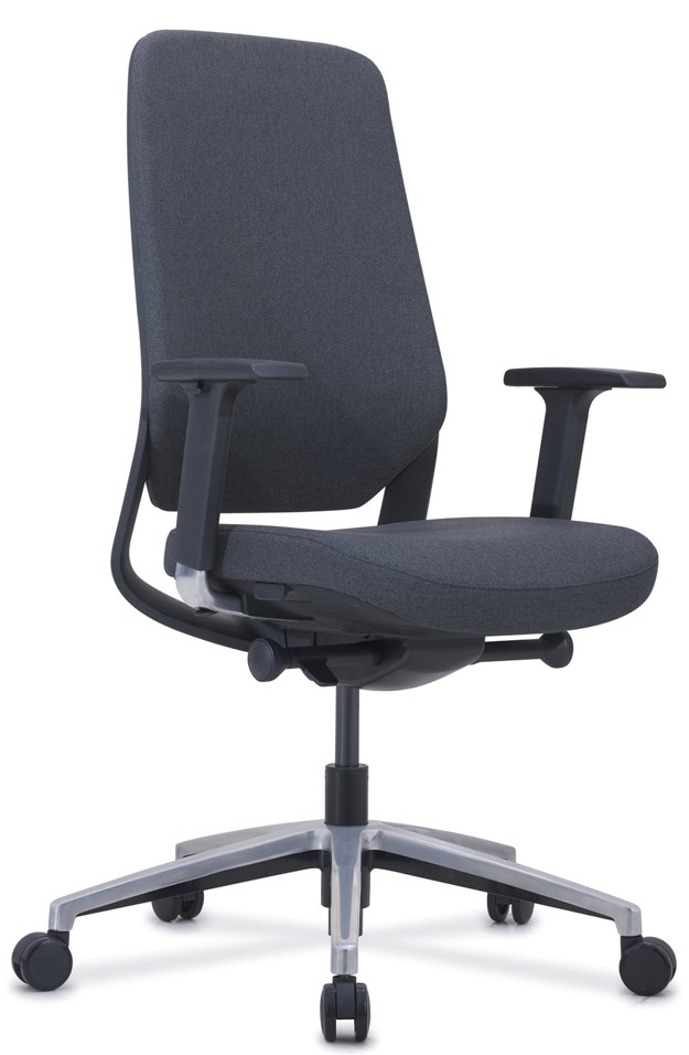 Bureaustoel Officeseat 100S, EN1335, zwart afbeelding