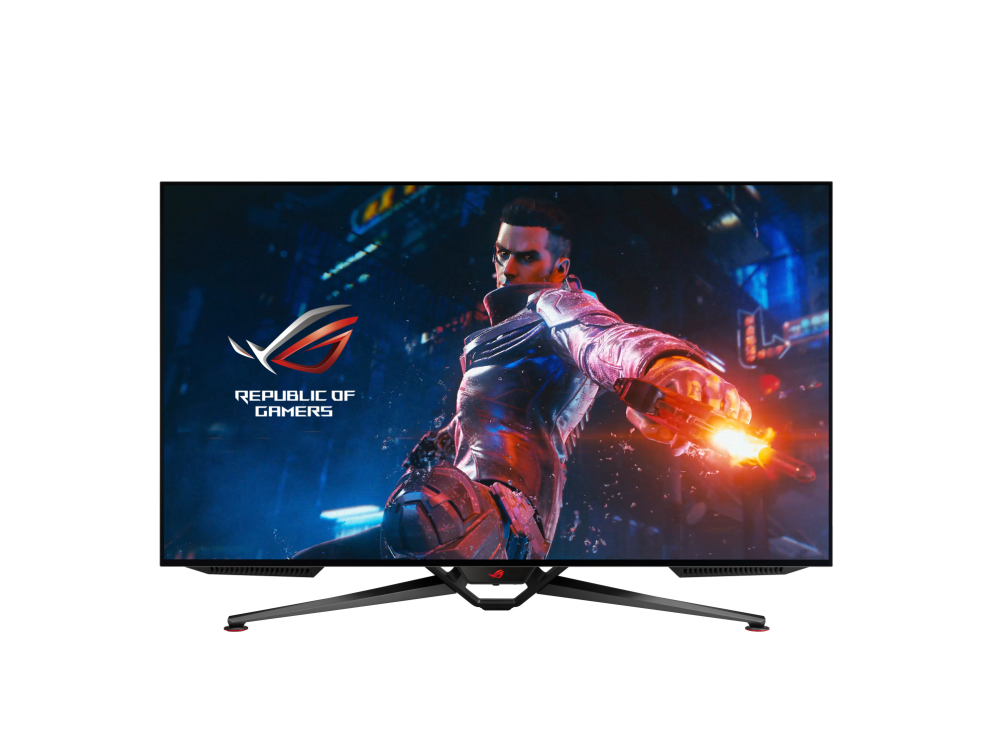 ASUS ROG Swift PG42UQ computer monitor 105,4 cm (41.5") 3840 x 2160 Pixels 4K Ultra HD OLED Zwart afbeelding