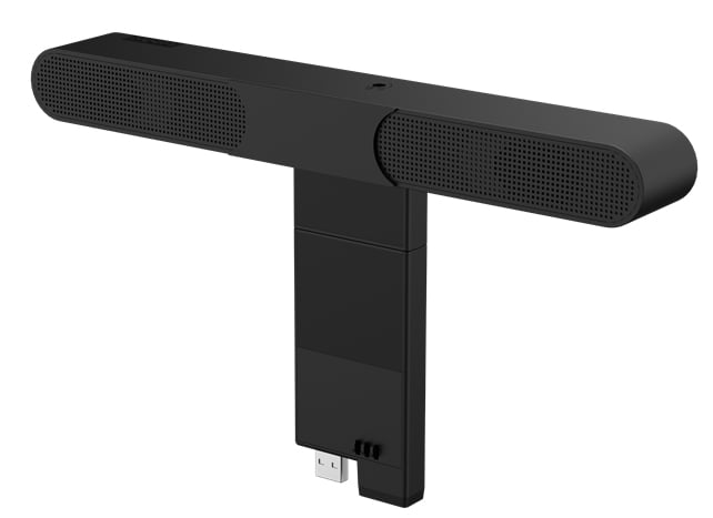 Lenovo 4XD1J05151 soundbar luidspreker Zwart 2.0 kanalen 4 W afbeelding
