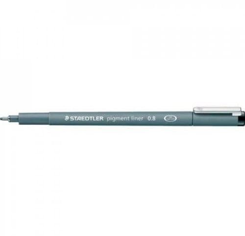 Fineliner Staedtler Pigment 308 zwart 0.8mm