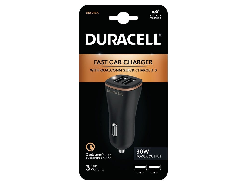 Duracell DR6010A oplader voor mobiele apparatuur Zwart afbeelding