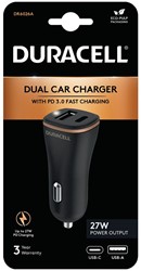 Duracell DR6026A oplader voor mobiele apparatuur Zwart