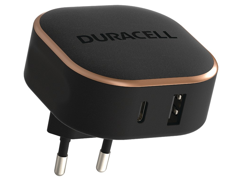 Duracell DRACUSB20-EU oplader voor mobiele apparatuur Zwart afbeelding