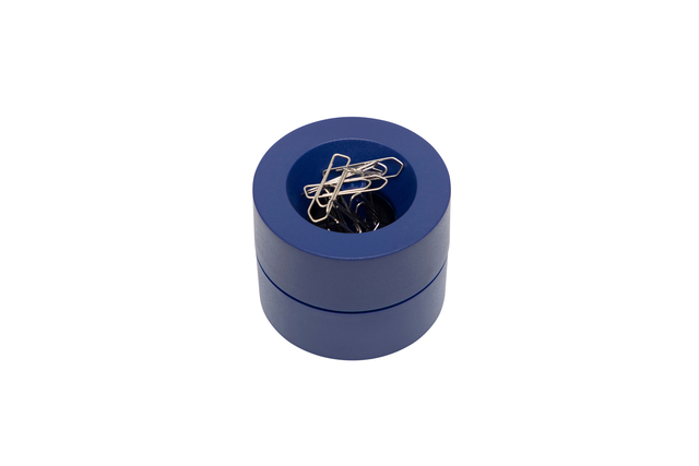 Papercliphouder MAUL Pro magnetisch Ø73x60mm blauw — Foto 2 van 2
