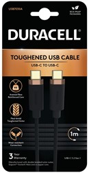 Duracell USB7030A USB-kabel Zwart