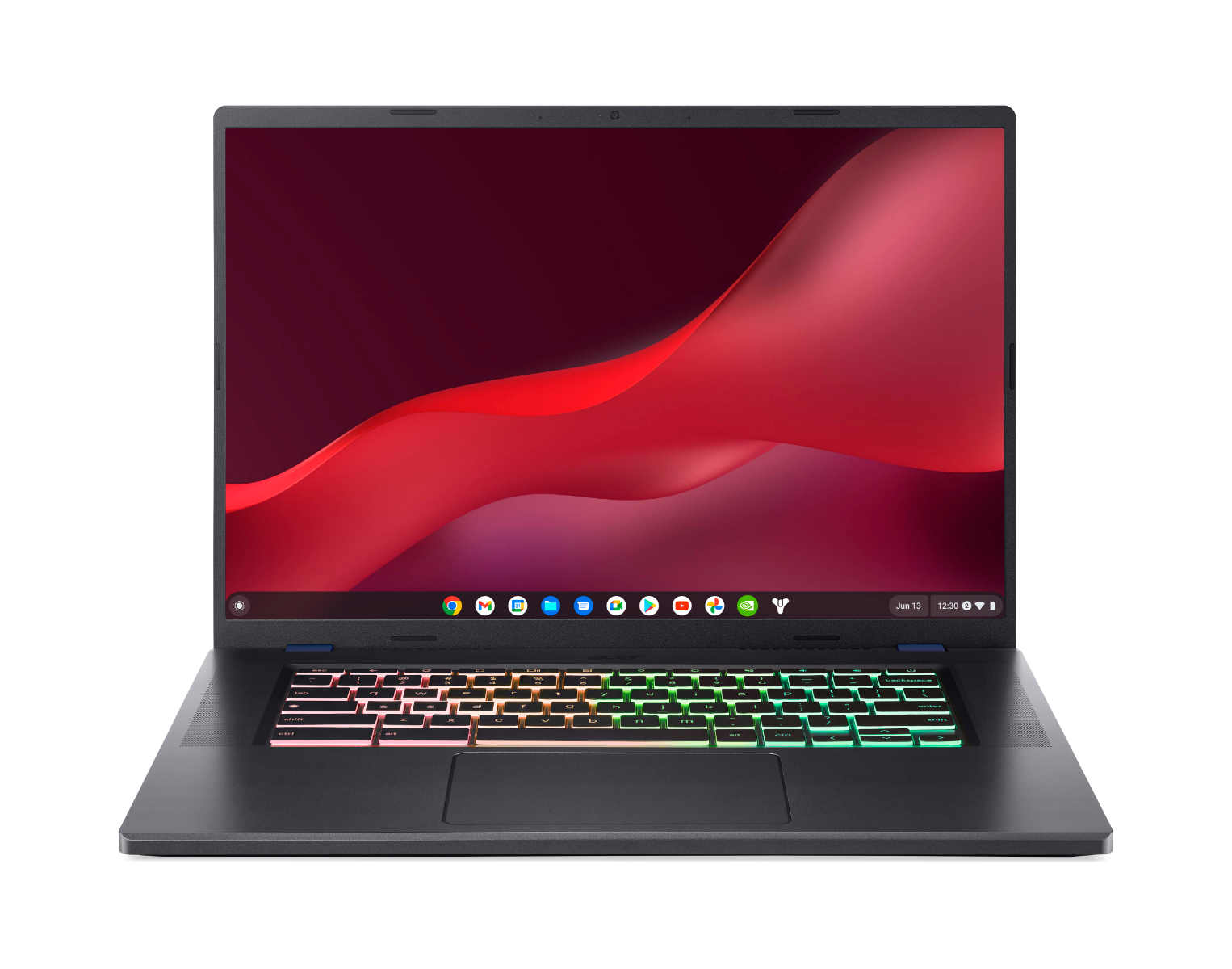 Acer Chromebook 516 GE CBG516-1H-52B9 40,6 cm (16") WQXGA Intel® Core™ i5 i5-1240P 8 GB LPDDR4x-SDRAM 128 GB SSD Wi-Fi 6E (802.11ax) ChromeOS Grijs afbeelding