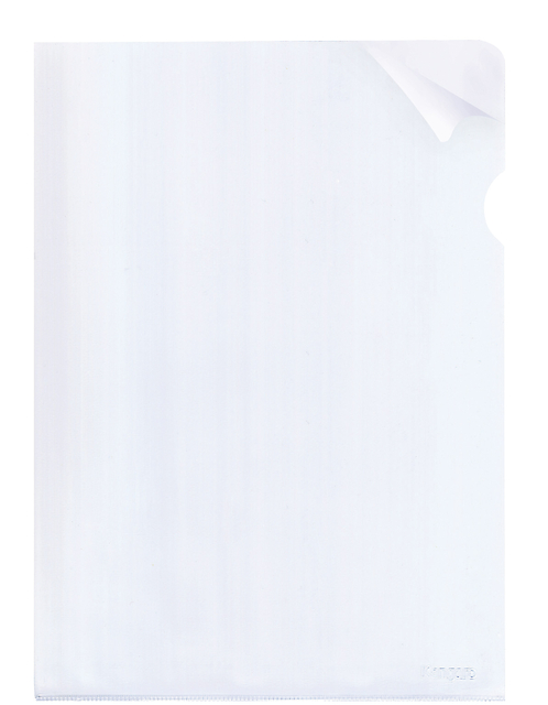 Insteekmap L-model Kangaro A4 0.18mm PVC transparant 25 stuks — Foto 2 van 2