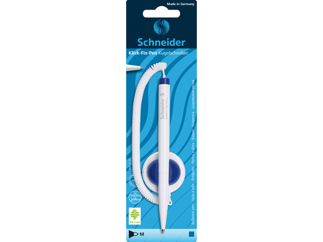 Baliebalpen Schneider klick-fix medium blauw blister à 1 stuk afbeelding