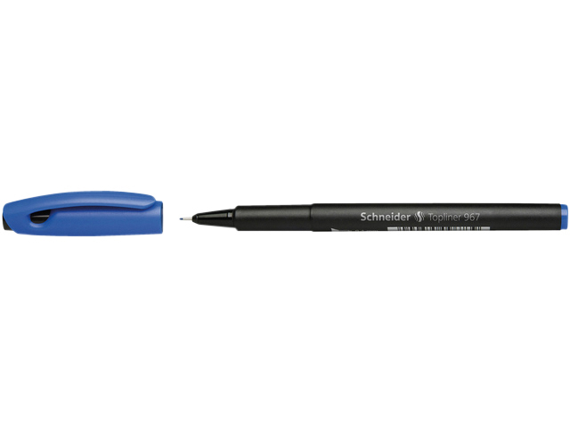 Fineliner Schneider Topliner 967 0.4mm blauw