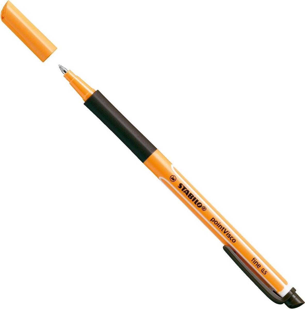 Rollerpen STABILO PointVisco 1099/46 fijn zwart afbeelding