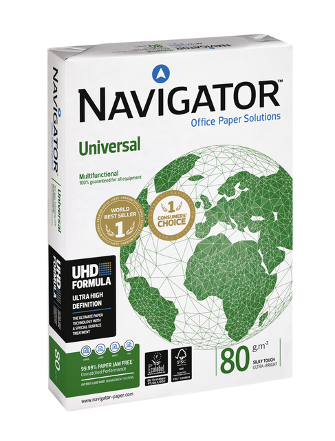 Kopieerpapier Navigator Universal A3 80gr wit 500 vel — Foto 2 van 2