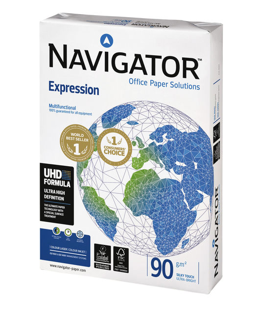 Kopieerpapier Navigator Expression A3 90gr wit 500 vel afbeelding
