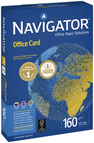 Kopieerpapier Navigator Office Card A3 160gr wit 250 vel-2