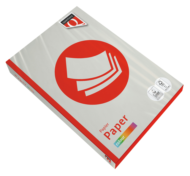 Kopieerpapier Quantore Colour A4 80gr grijs 500 vel afbeelding
