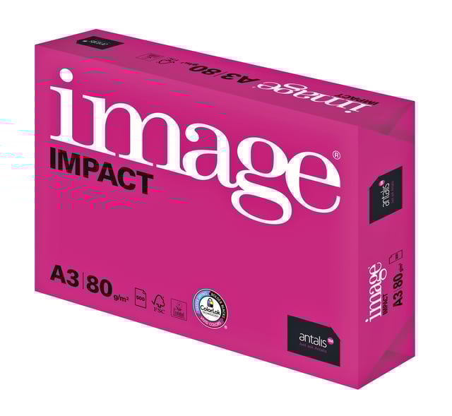 Kopieerpapier Image Impact A3 80gr wit 500 vel afbeelding