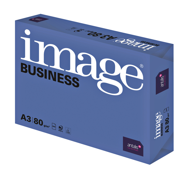Kopieerpapier Image Business A3 80gr wit 500 vel afbeelding