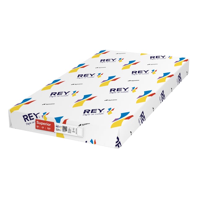 Kopieerpapier Rey Superior A3 80gr wit 500 vel afbeelding