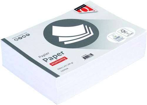 A5 Kopieerpapier Quantore Economy 80gr wit 500vel