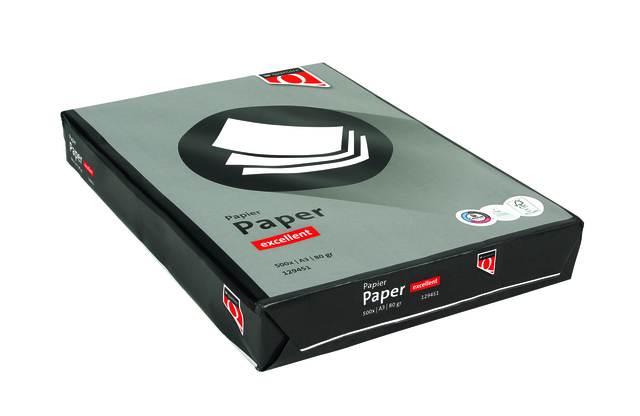 Kopieerpapier Quantore Excellent A3 80gr wit 500 vel afbeelding