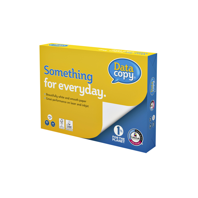 Kopieerpapier Datacopy A4 80gr wit 500 vel afbeelding