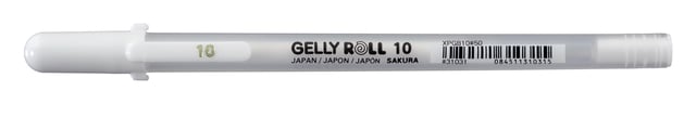 Gelschrijver Sakura Gelly Roll Classic 10 wit afbeelding