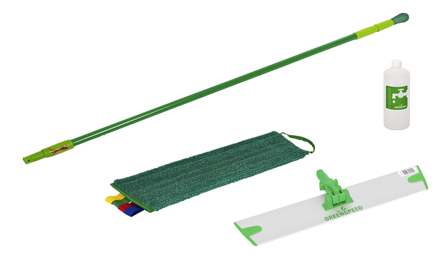 Moppenset Greenspeed Sprenkler Velcro afbeelding